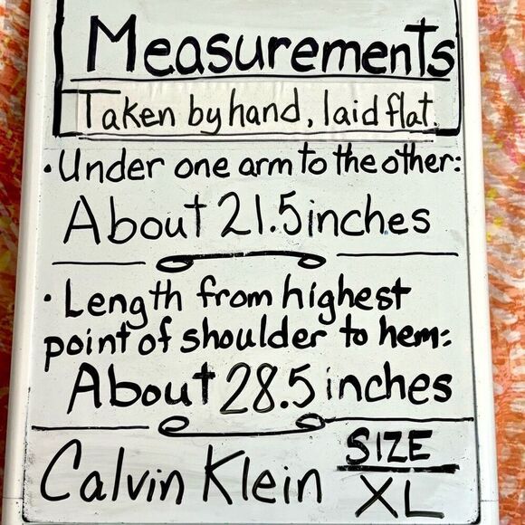 Calvin Klein Performance Quick Dry V-neck sleeveless lightweight top XL - Picture 8 of 8